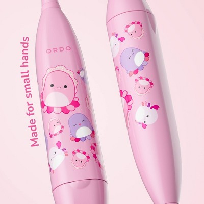 ORDO Sonic Kids Battery Toothbrush Squishmallows Auggie Pink - Imperfect Box