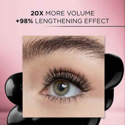 L'Oreal Paris Voluminous Lash Paradise Mascara 203 Black 0.25 fl oz - Missing Box
