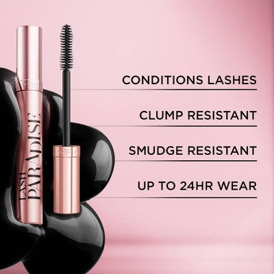 L'Oreal Paris Voluminous Lash Paradise Mascara Washable Black 0.28 fl oz - Imperfect Box