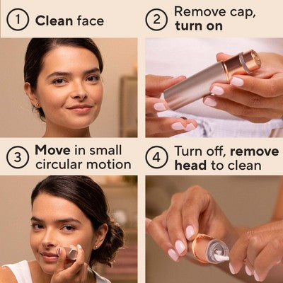 Finishing Touch Flawless Facial Hair Remover Electric Razor for Women - Missing Box