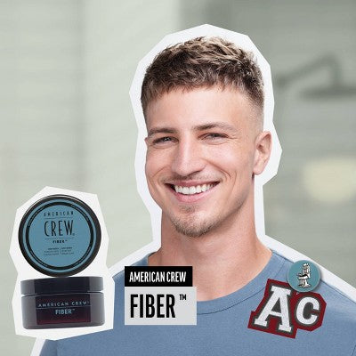 American Crew Men's High Hold and Low Shine Hair Fiber 3oz - New