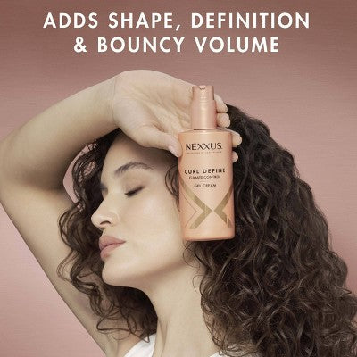 Nexxus Curl Define Climate Control Hair Gel Cream 8oz - New
