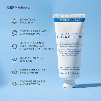 Calm Cool + Corrected Ceramide C Ferulic Acid + E Brightening - Imperfect Box