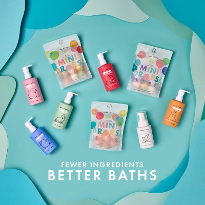 Dabble & Dollop Kids 3-in-1 Shampoo, Body Wash & Bubble Bath Blueberry 10 fl oz - Imperfect Container