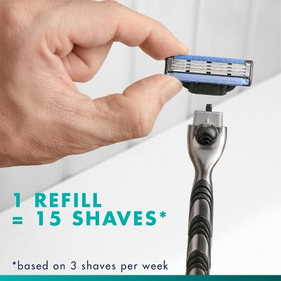Gillette Mach3 Men's Razor Blade Refills 10ct - Imperfect Box