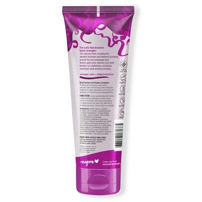 Not Your Mother's Curl Talk Bond Building Hydrating Conditioner for Curly Hair 8 fl oz - Imperfect Container