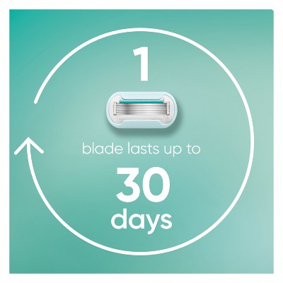 Venus Extra Smooth Sensitive Value Pack Women's Razor + 3 Razor Blade Refills - Imperfect Box